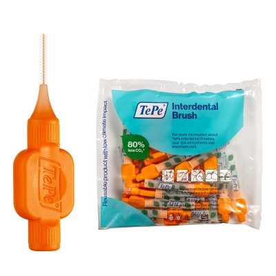 TePe Interdental Brush Normal (0.45 mm orange 25 pcs) - Interdental br