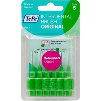TePe Interdental Brush Normal ( 0.8 mm green ) - interdental toothbrus