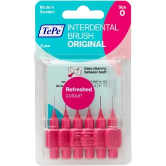 TePe Interdental Brush Normal ( 0.4 mm pink ) - interdental toothbrush