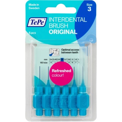 TePe Interdental Brush Normal ( 0,6 mm blue ) - interdental toothbrush