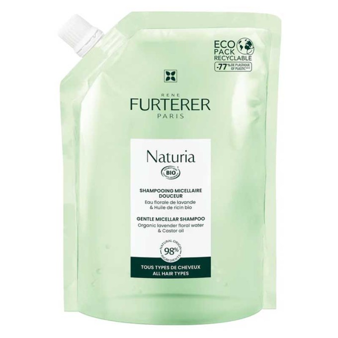 Rene Furterer Naturia Gentle Micellar Shampoo Refill - Náplň čisticího