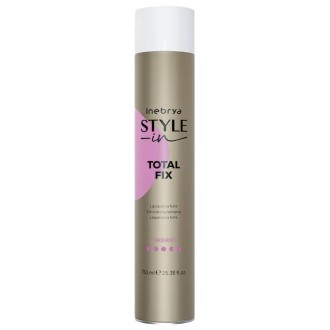 Inebrya Style-In Total Fix Spray - Extra silný lak na vlasy 750ml