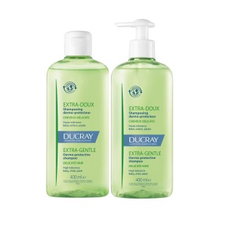 Ducray Extra-Gentle Dermo-Protective Shampoo Duopack - Dvojbalení šamp