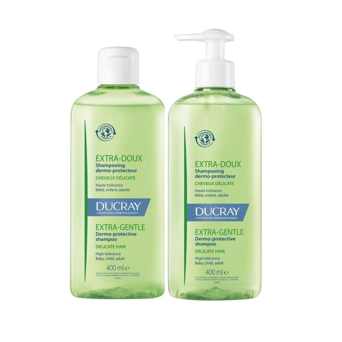 Ducray Extra-Gentle Dermo-Protective Shampoo Duopack - Dvojbalení šamp