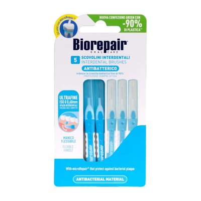 Biorepair Antibacterial Interdental Brush Super Fine 0,60 mm - Antibak