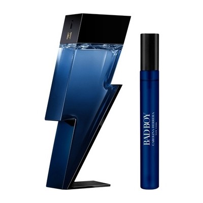 Carolina Herrera Bad Boy Cobalt Electrique Dárková sada EDP 100 ml a miniaturka EDP 10 ml 100ml