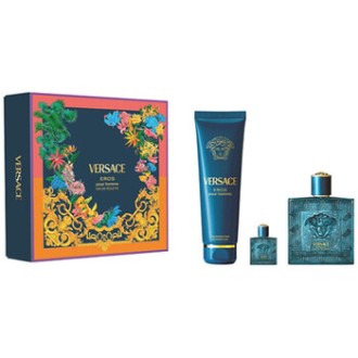 Versace Eros Dárková sada EDT 100 ml, sprchový gel 150 ml a miniaturka EDT 5 ml 100ml