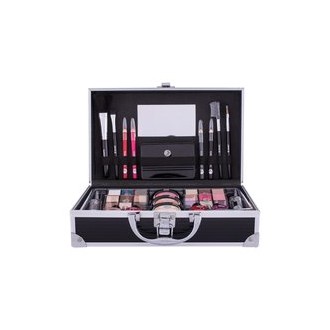 2K Fabulous Beauty Train Case Black - Suitcase with decorative cosmetics 66.0g