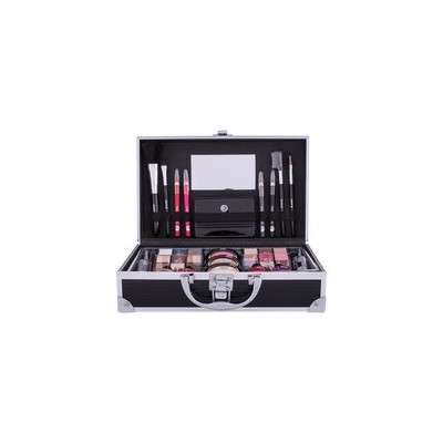 2K Fabulous Beauty Train Case Black - Suitcase with decorative cosmetics 66.0g