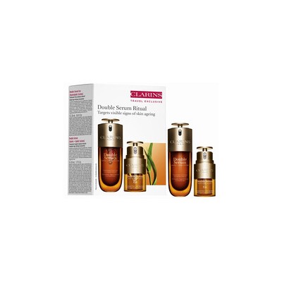 Clarins Double Serum Ritual - Dárková sada pleťové péče
