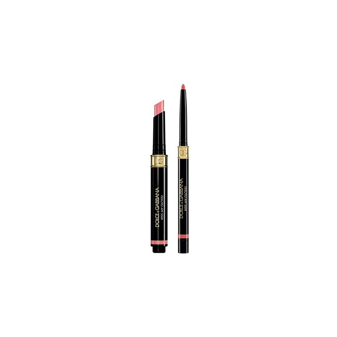 Dolce Gabbana Kiss My Gloss 4D Gloss Stick & Lip Liner Duo - Sada na rty 03 Chat