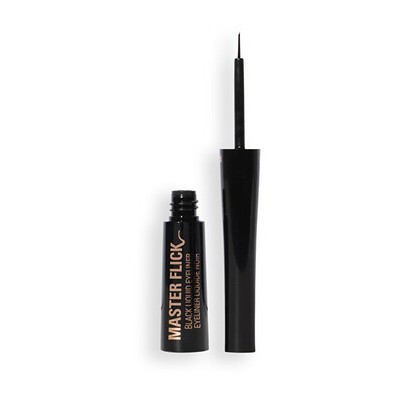 Makeup Revolution Master Flick Dip Liquid Eyeliner - Tekuté oční linky 5 ml Mocha Brown