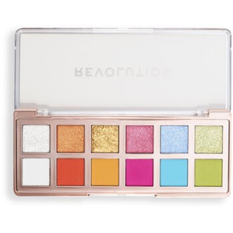 Makeup Revolution The Vibrant Icon Brights Palette - Paletka očních stínů 8,4 g 0.0g