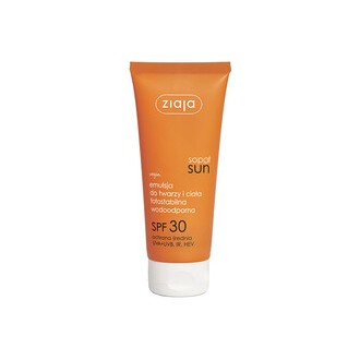 Ziaja Sun Sun Emulsion SPF 30 - Emulze na opalování na obličej a tělo 100ml
