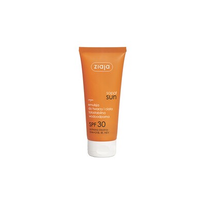 Ziaja Sun Sun Emulsion SPF 30 - Emulze na opalování na obličej a tělo 100ml