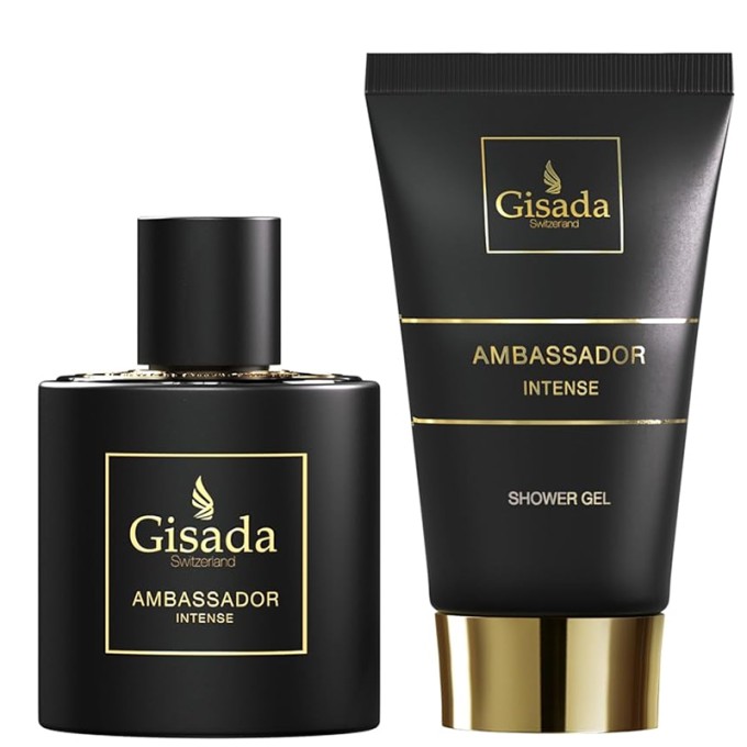 Gisada Gisada Ambassador Intense Dárková sada EDP 50 ml a sprchový gel