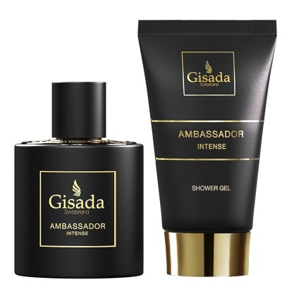 Gisada Gisada Ambassador Intense Dárková sada EDP 50 ml a sprchový gel