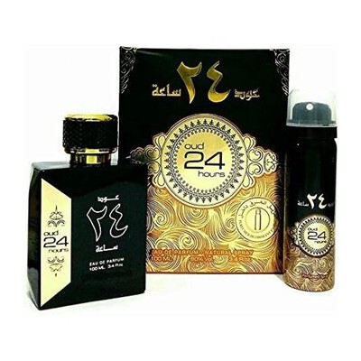 Ard Al Zaafaran Oud 24 Hours Dárková sada EDP 100 ml a deodorant 50 ml 100ml