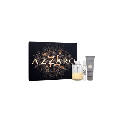 Azzaro Wanted Gift set EDT 100 ml, shower gel 75 ml and miniature EDT 10 ml 100ml