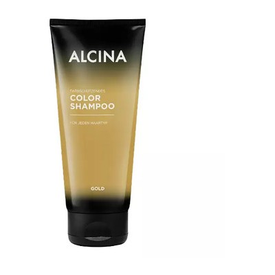 Alcina Color Shampoo Gold - Tónovací šampon pro blond vlasy 200ml
