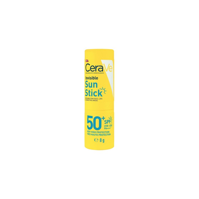 CeraVe Solar Stick SPF 50+ - Tyčinka na opalování s velmi vysokou ochranou 8ml