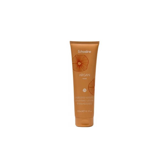 Echosline Argan Mask - Vyživující maska na vlasy pro ochranu vlasů před teplem a vlhkem 300ml