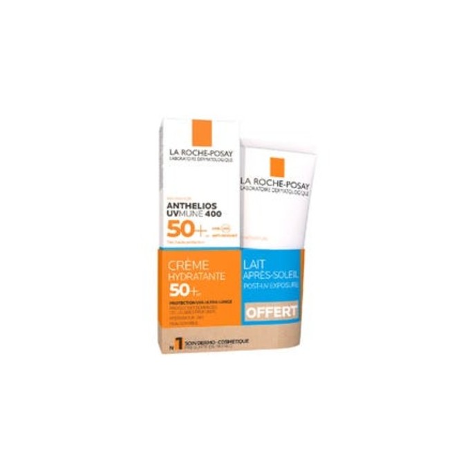 La Roche-Posay ANTHELIOS UVMUNE 400 Hydrating Set SPF 50 - Sada pro dokonalé opálení proti slunečnímu záření 125ml