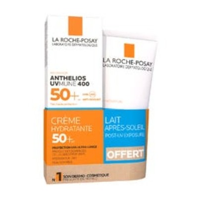 La Roche-Posay ANTHELIOS UVMUNE 400 Hydrating Set SPF 50 - Sada pro dokonalé opálení proti slunečnímu záření 125ml