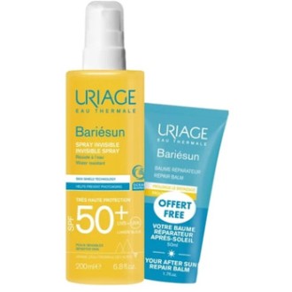 Uriage Bariésun After Sun Repair Balm + Invisible Spray SPF 50+ Set - Sada pro dokonalé opálení 250ml