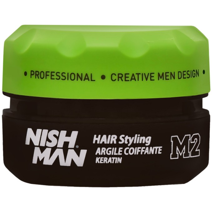 Nishman M2 Matte Clay Wax Keratin 100 ml