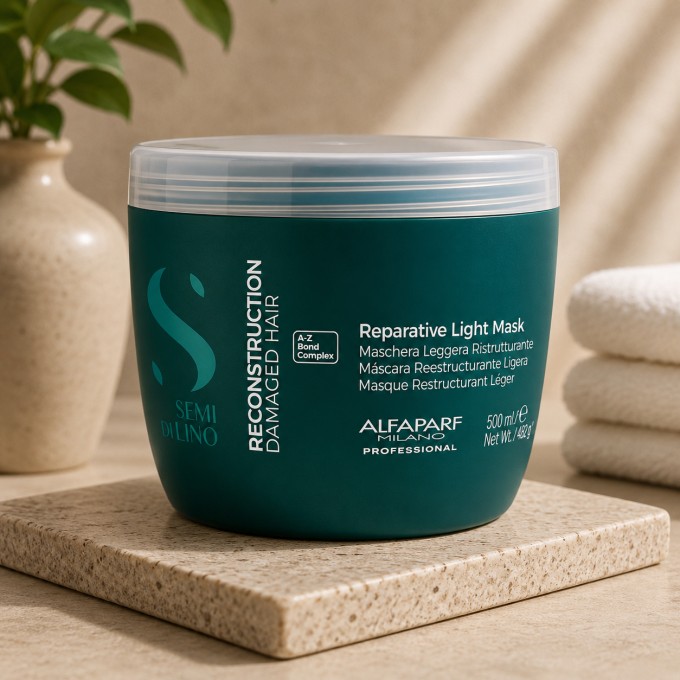 Alfaparf Milano Reparative Light Mask - Lengva plaukų regeneravimo kaukė, 200 ml