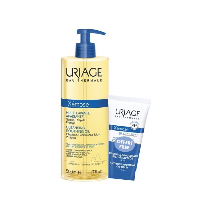 Uriage Xémose Body Care Set - Dárková sada 550ml