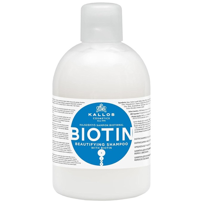 Kallos Biotin Beautifying Shampoo 1000 ml