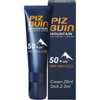 PIZ BUIN MOUNTAIN RANGE Mountain 2in1 (suncream Stick SPF 15 +) SPF 50+