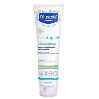 Mustela Stelatopia+ Lipid-Replenishing Cream Anti-Itching - kremas nuo niežėjimo sausai odai, 150 ml