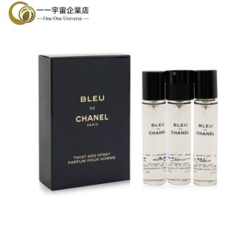 Chanel Bleu de Chanel Parfum (3 x 20 ml) refills 60ml