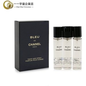 Chanel Bleu de Chanel Parfum (3 x 20 ml) refills 60ml