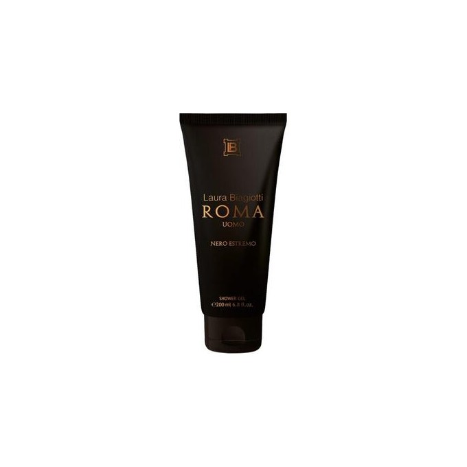 Laura Biagiotti Roma Uomo Nero Estremo Sprchový gel 200ml