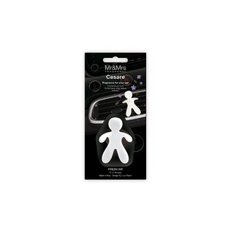 Mr & Mrs Fragrance Cesare Car Air Freshener Fresh Air 1 pc