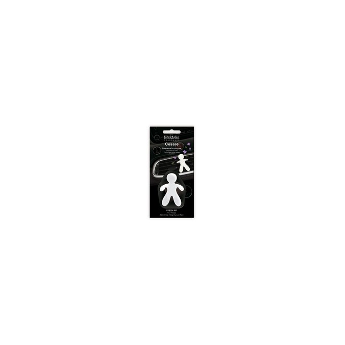 Mr & Mrs Fragrance Cesare Car Air Freshener Fresh Air 1 pc