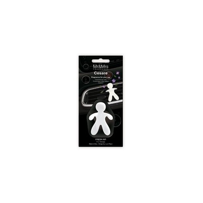 Mr & Mrs Fragrance Cesare Car Air Freshener Fresh Air 1 pc