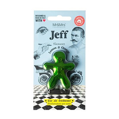 Mr & Mrs Fragrance Jeff Lemon & Orange - Car scent 1.0ks