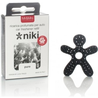 Mr & Mrs Fragrance Niki Pure Refill (cleanliness) - Replacement refill for car fragrance 1.0ks