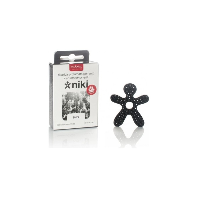 Mr & Mrs Fragrance Niki Pure Refill (cleanliness) - Replacement refill for car fragrance 1.0ks