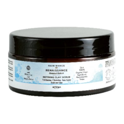 Art go Rain Dance Renaissance Refining Clay Scrub - Čistící maska pro všechny typy vlasů 200ml
