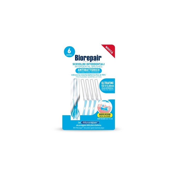 Biorepair Interdental Brushes Ultrafine 0,60 mm - Mezizubní kartáčky 6.0ks
