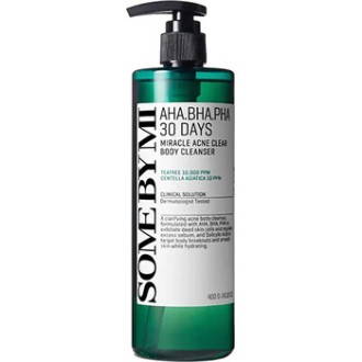 Some By Mi AHA BHA PHA 30 Days Miracle Acne Clear Body Cleanser - Čisticí tělový gel 400.0g