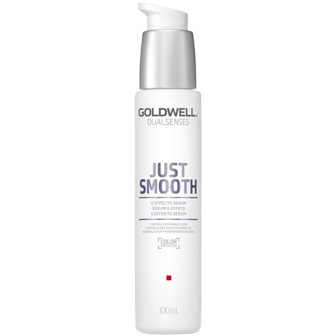 Goldwell Dualsenses Just Smooth 6 Effects Serum - Serum for unruly hair 100 ml