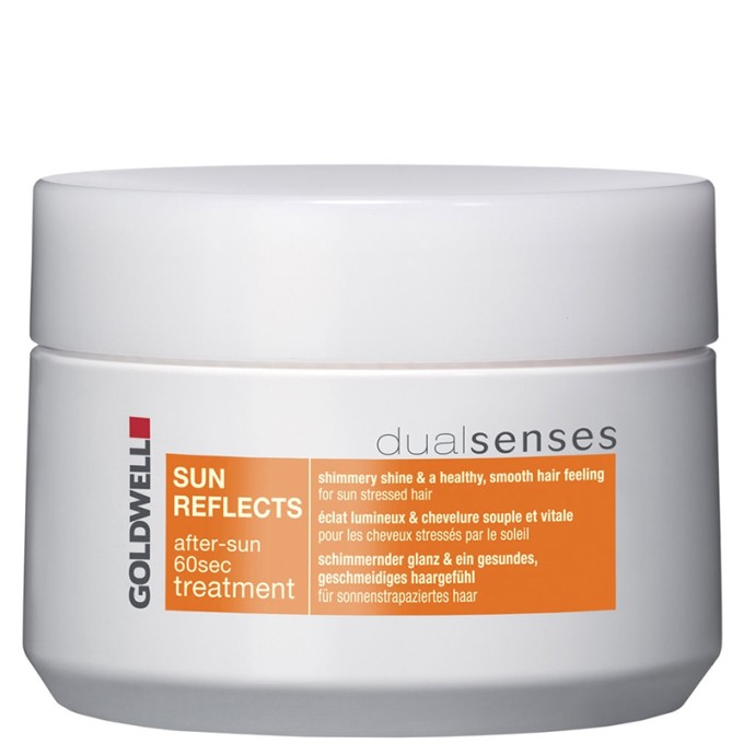 Goldwell Dualsenses Sun Reflects 60sec Treatment - plaukų kaukė po saulės vonių, 200 ml