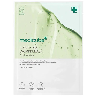 Medicube Super Cica Calming Mask - Zklidňující pleťová maska 22ml